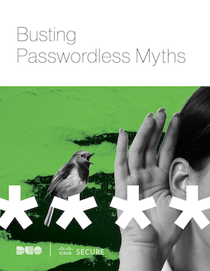 eBook cover: Busting Passwordless Myths