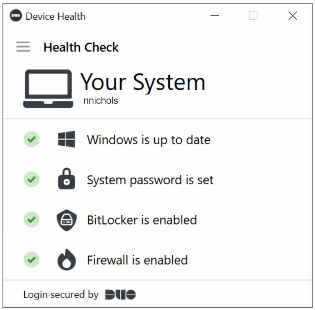 Check With the Duo Device Health App Before Granting Access Duo Security