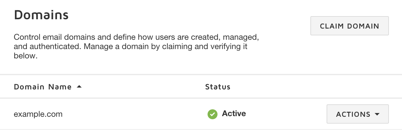 DocuSign Domain Verification