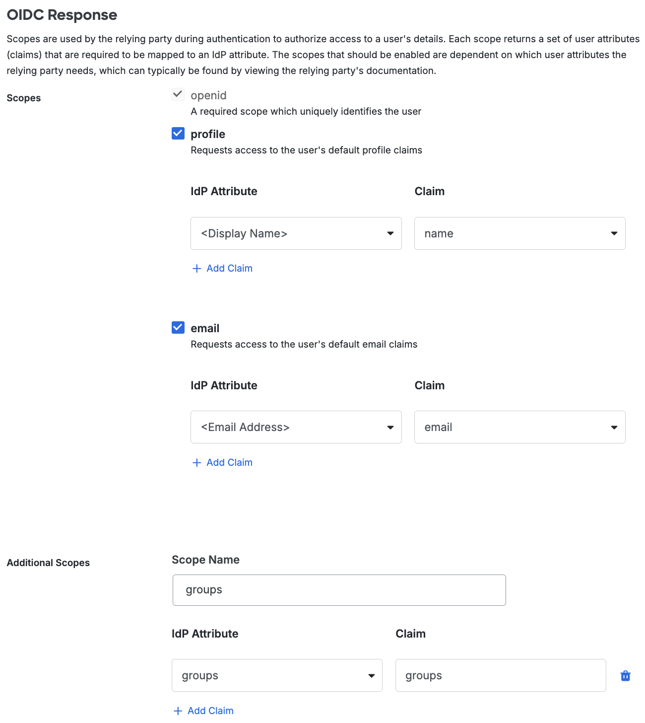 Duo Spacelift OIDC Response Section