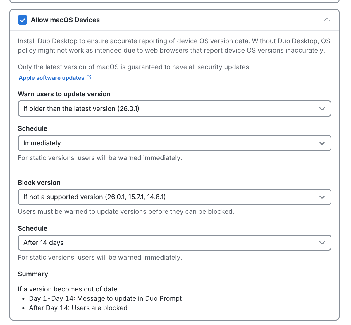 Operating System Blocking