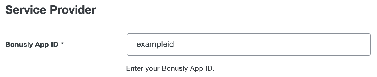 Duo Bonusly App ID