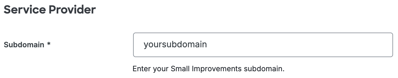 Duo Small Improvements Subdomain Field