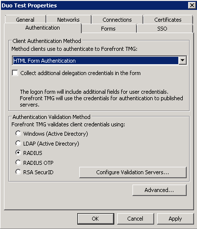 Select Auth Method