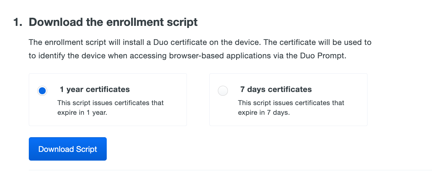 Generic Mac OS X EAM Files in Duo Admin Panel