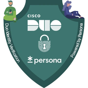 Duo Identity Verification Powered by Persona Logo