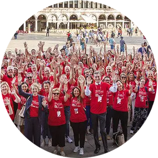 Employees of Generali after a group event