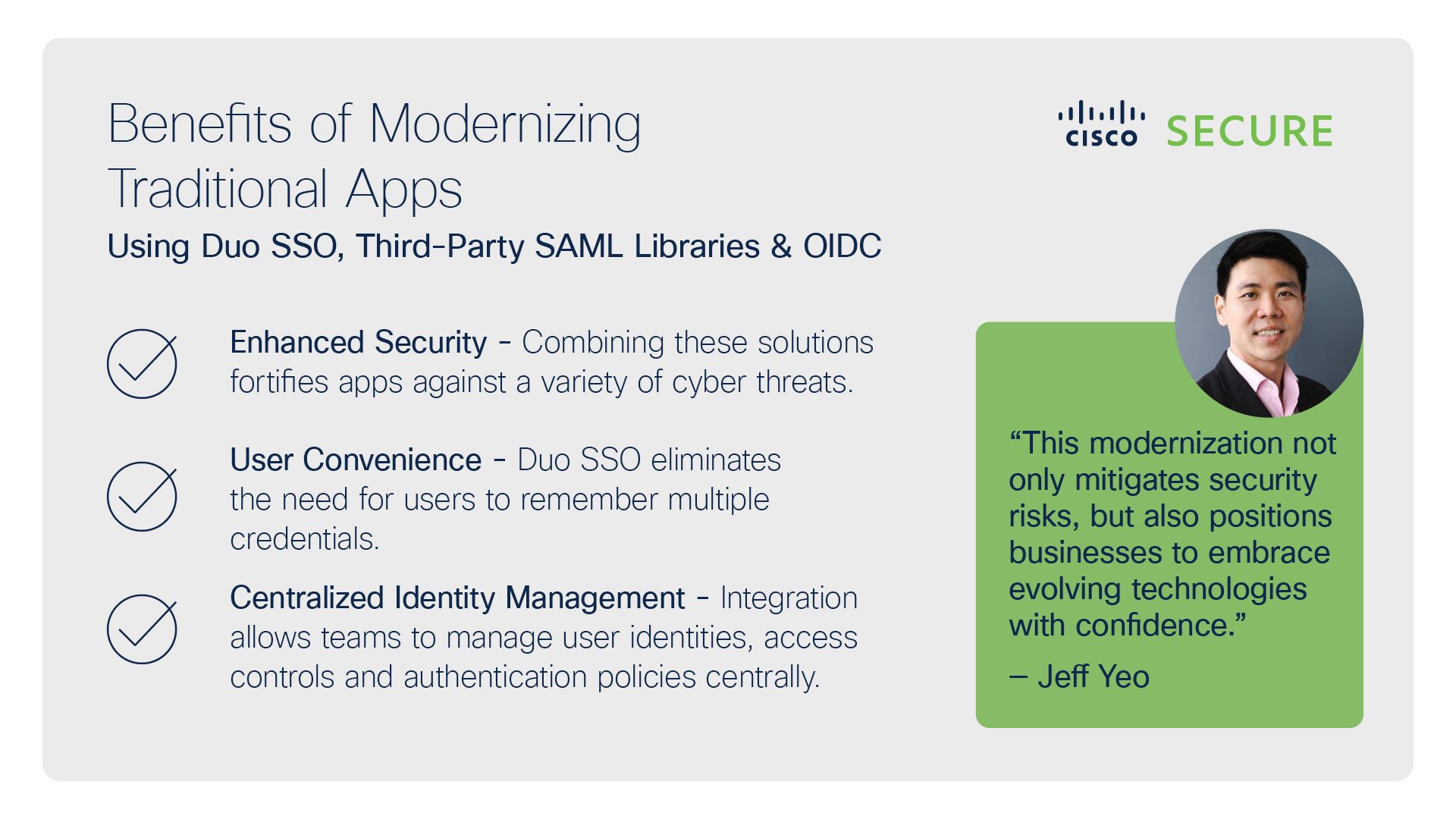 Modernizing Traditional Apps with Enhanced Security - Duo | Duo Security